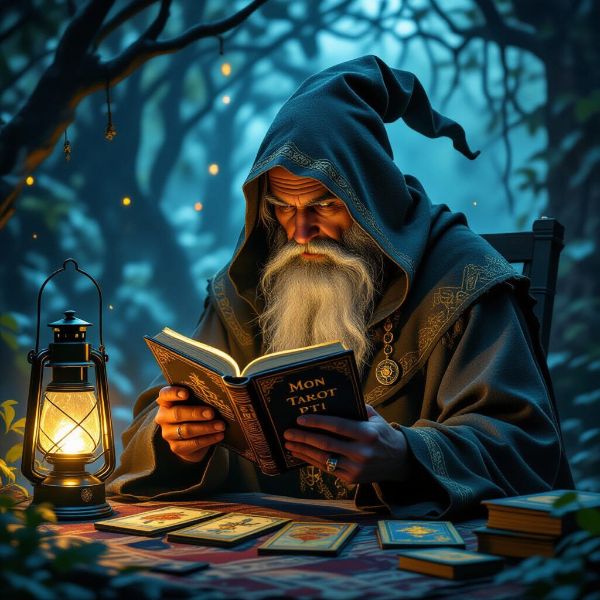 L'Hermite lit Mon Tarot PTI